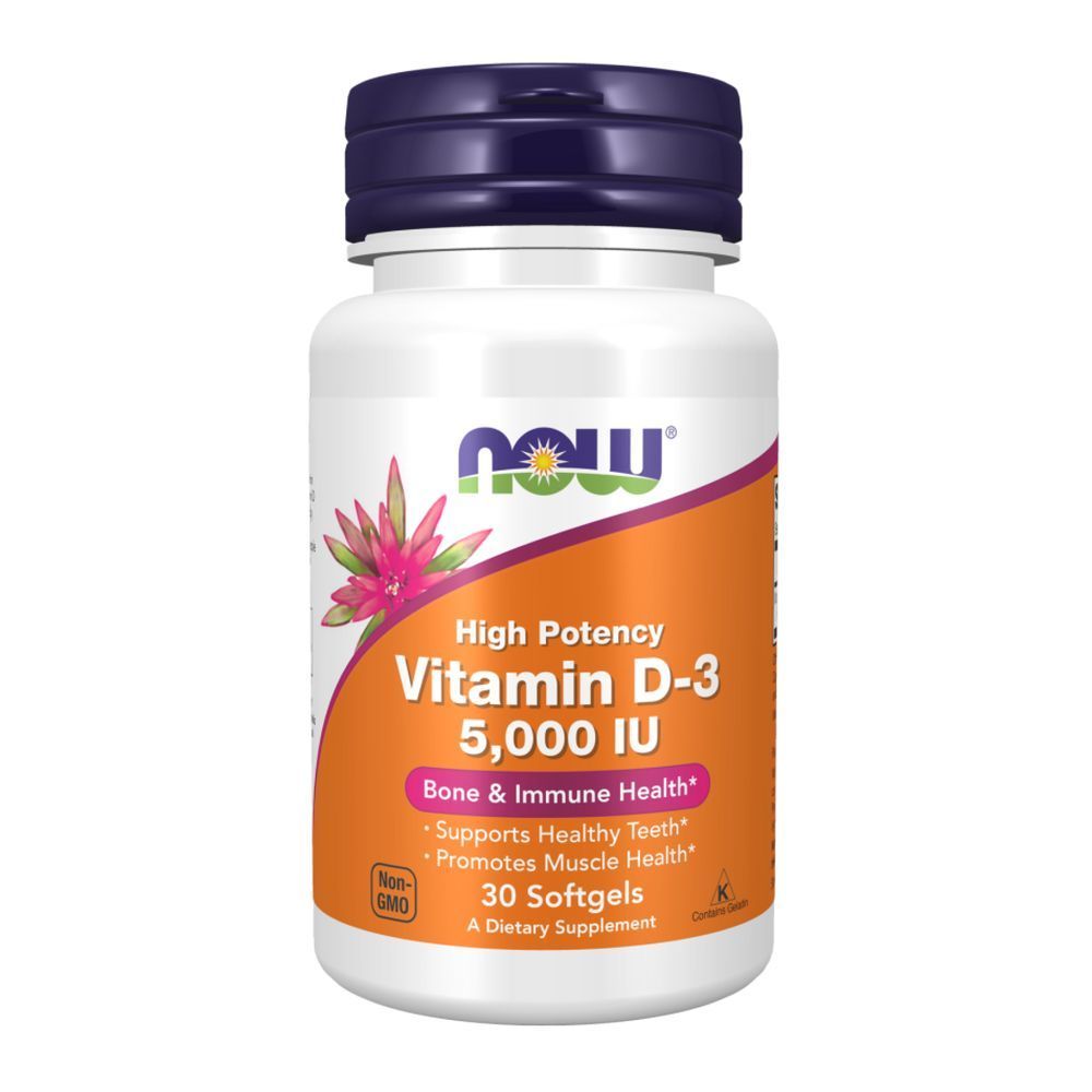 (12.02 Ожидание) Vitamin D-3 5000 IU - 30 softgels
