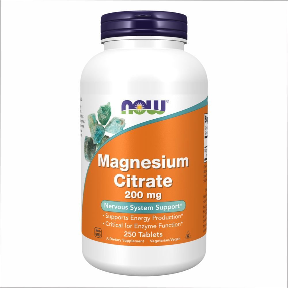 (12.02 Ожидание) Magnesium Citrate 200mg - 250 tabs
