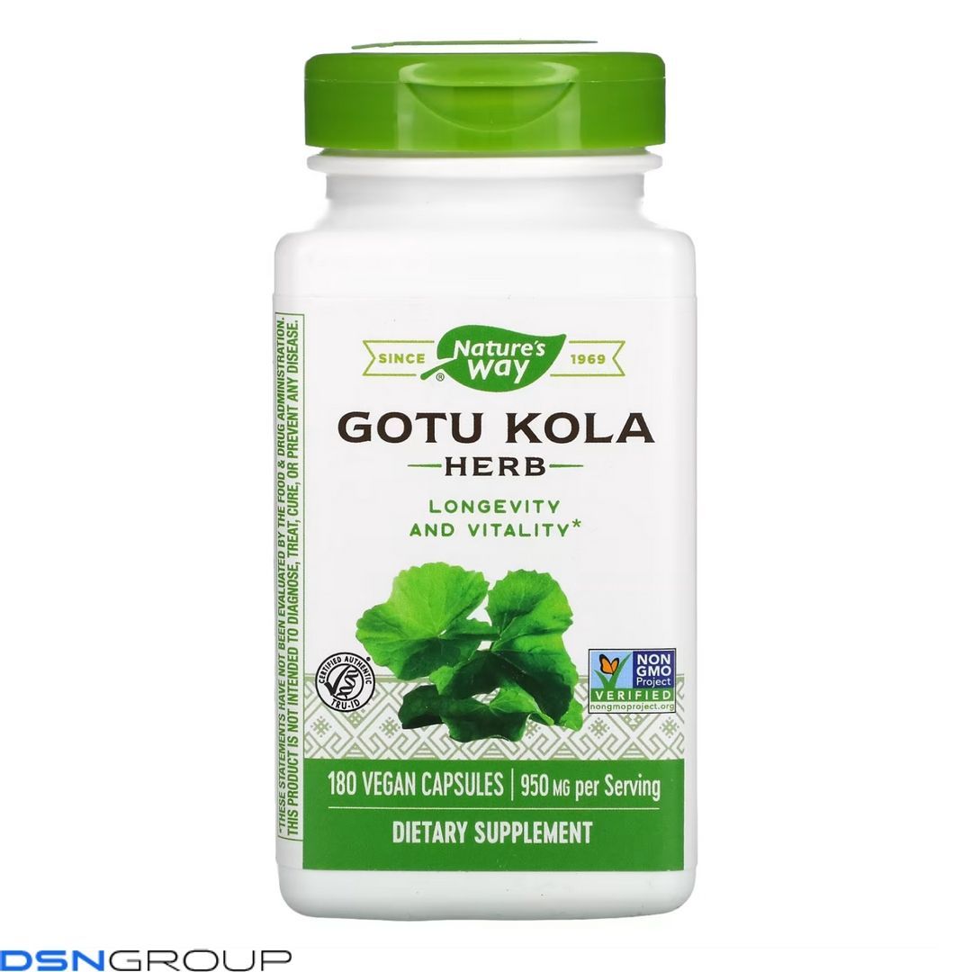 Gotu Kola Herb - 180 vcaps 2022-10-1083 фото Gotu Kola Herb - 180 vcaps