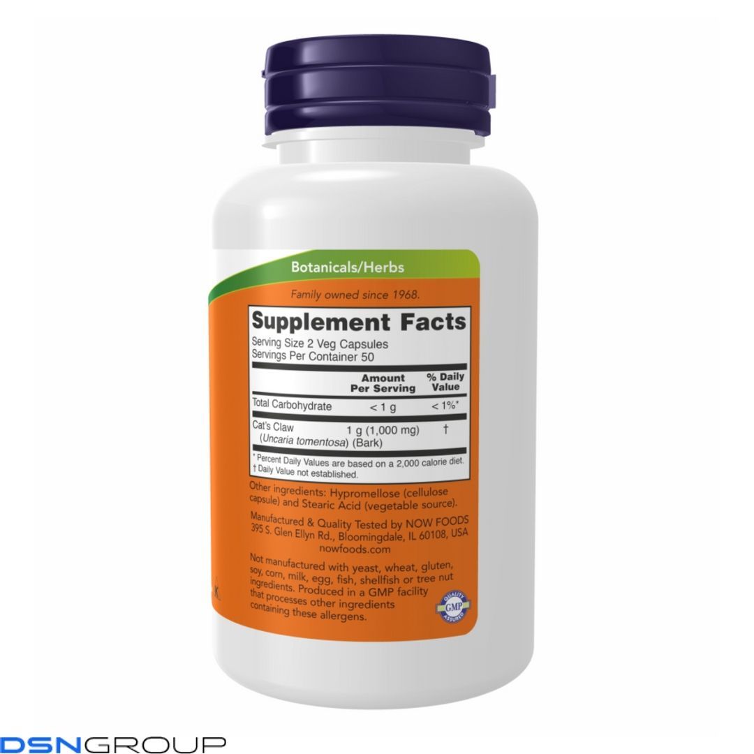 Cat's Claw 500mg - 100 vcaps (До 03.27)