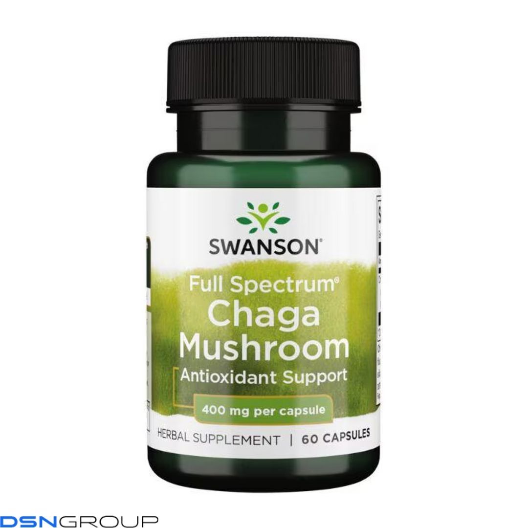 Full Spectrum Chaga Mushroom 400 mg - 60 caps 100-57-8938105-20 фото Full Spectrum Chaga Mushroom 400 mg - 60 caps