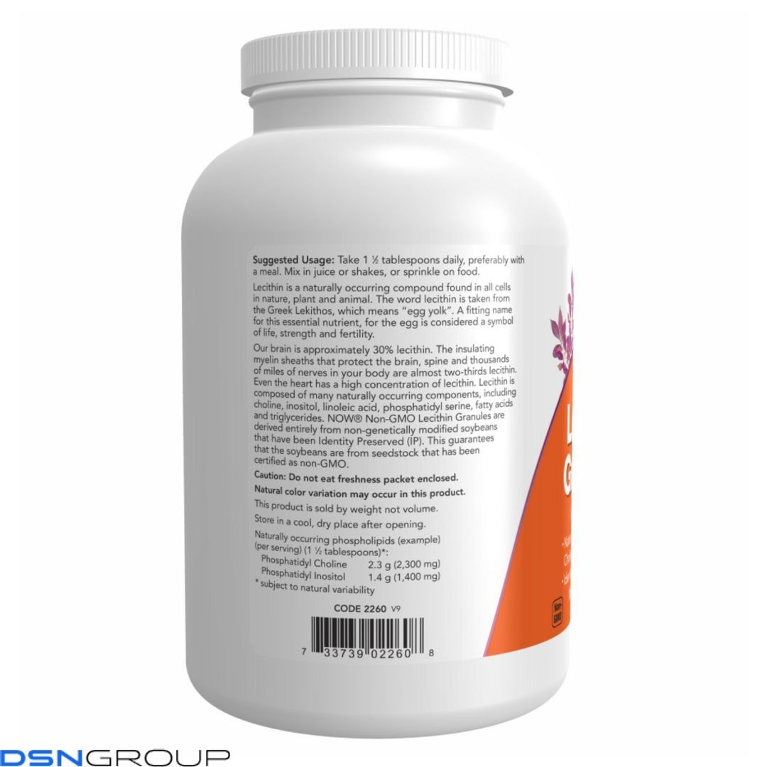 Lecithin Granules - 454g 2022-10-1346 фото Lecithin Granules - 454g