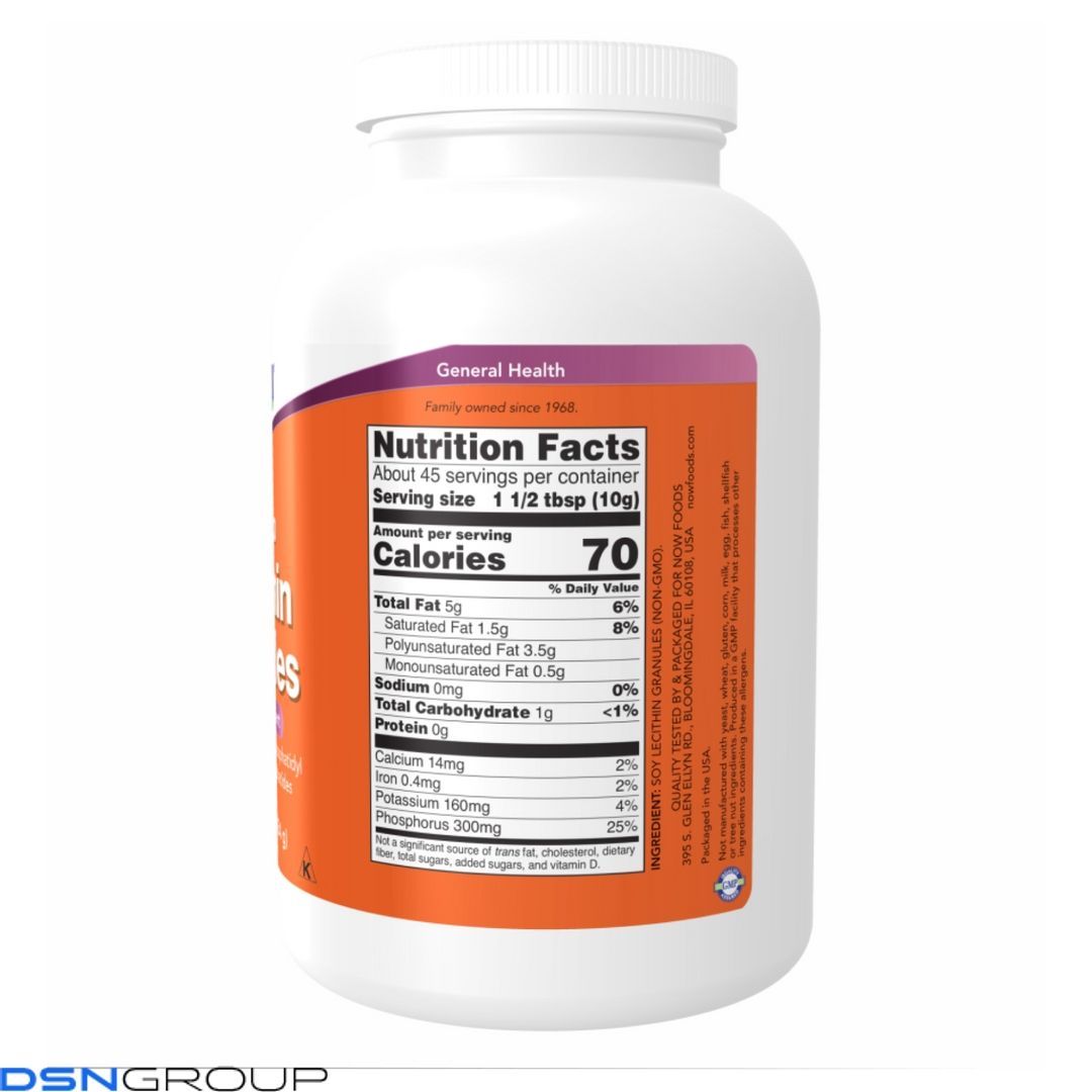 Lecithin Granules - 454g 2022-10-1346 фото Lecithin Granules - 454g