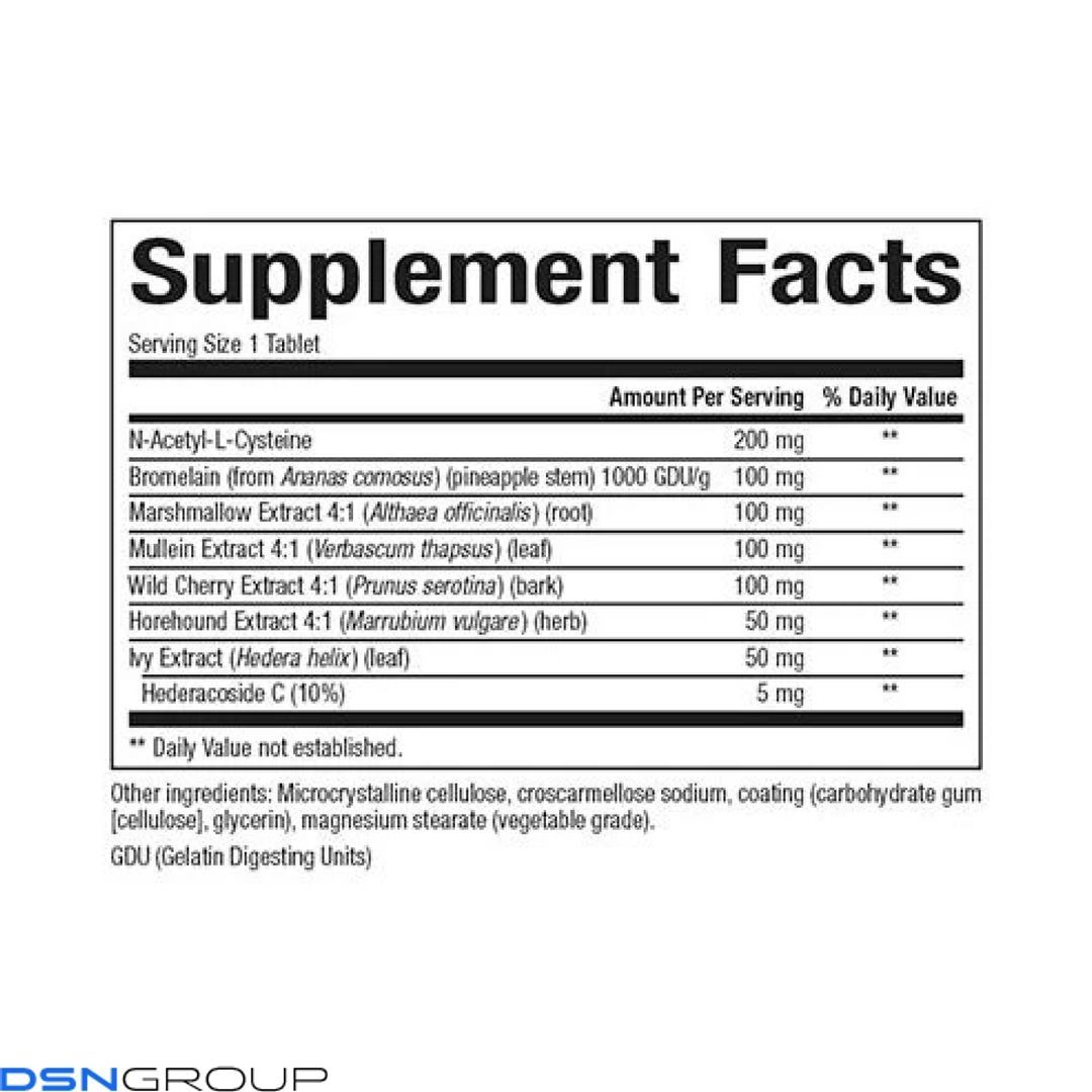 Lung, Bronchial & Sinus Health - 45 tabs