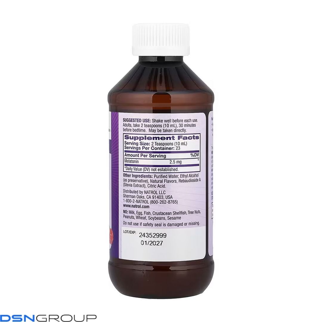 Melatonin Liquid 2.5mg - 237 ml