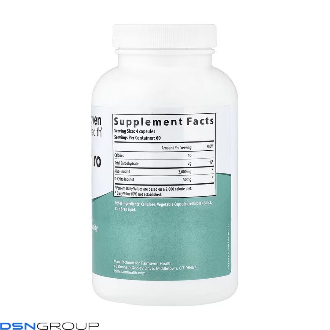 Myo + D-Chiro Inositol - 240 caps