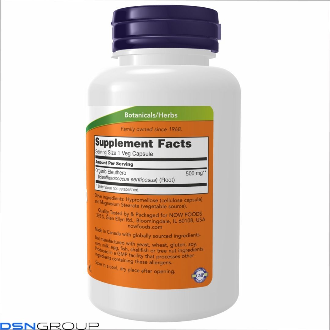 Eleuthero 500mg - 100 vcaps