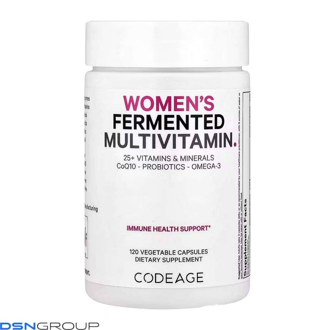 Women's Fermented Multivitamin - 120 vcaps 2023-10-7730 фото Women's Fermented Multivitamin - 120 vcaps