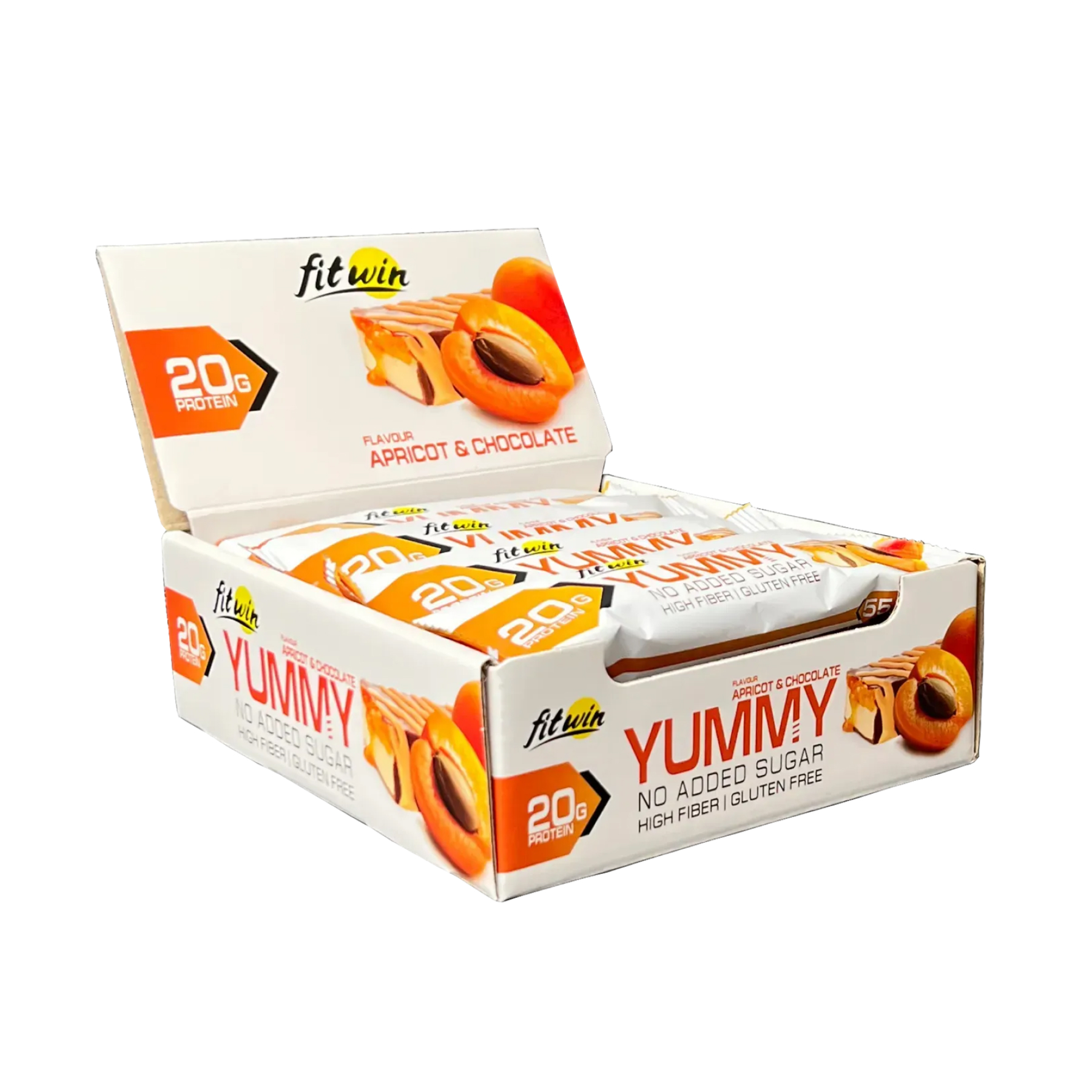 Протеїновий батончик YummY з абрикосом у шоколаді