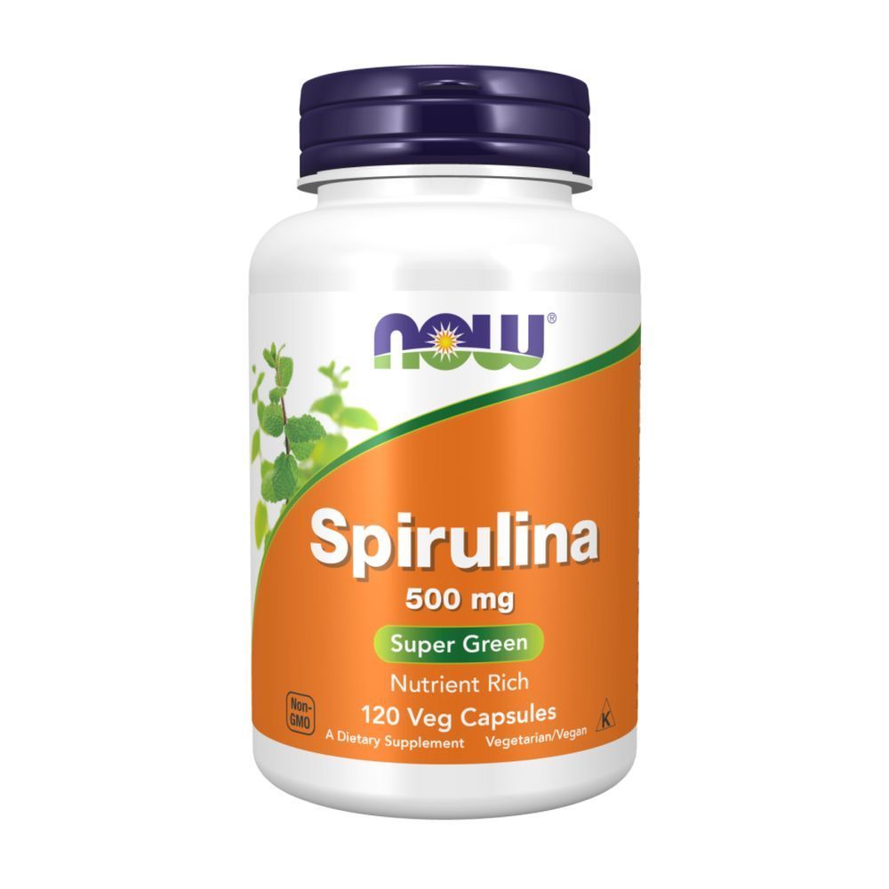 (12.02 Ожидание) Spirulina 500 mg - 120 vcaps