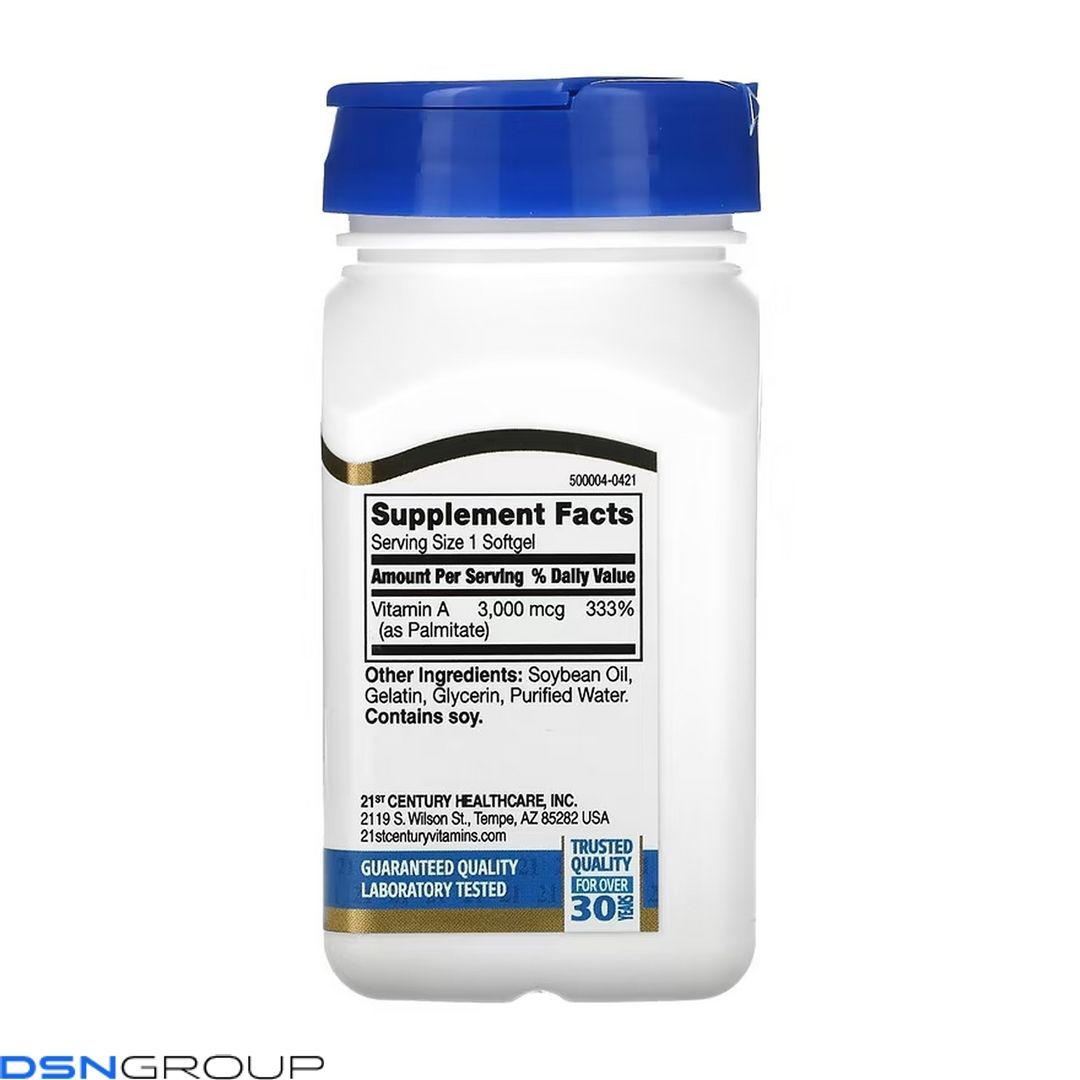 A 3000 mcg (10,000 IU) - 110 softgels
