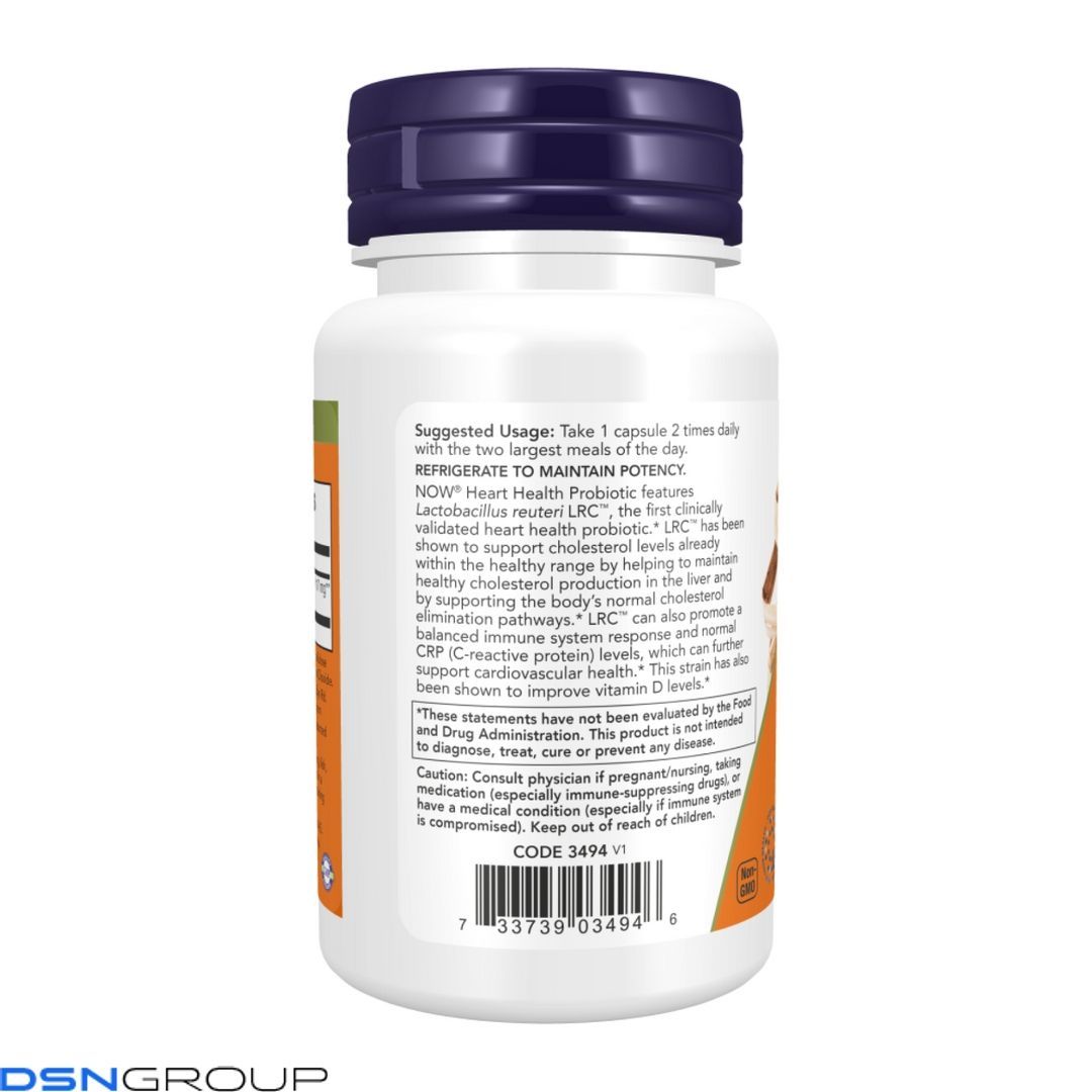 Clinical Heart Health Probiotic - 60 vcaps