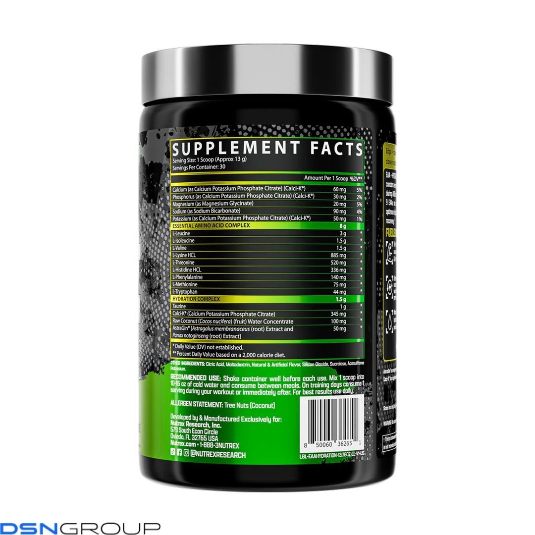 EAA Hydration - 30srv Lemon Lime