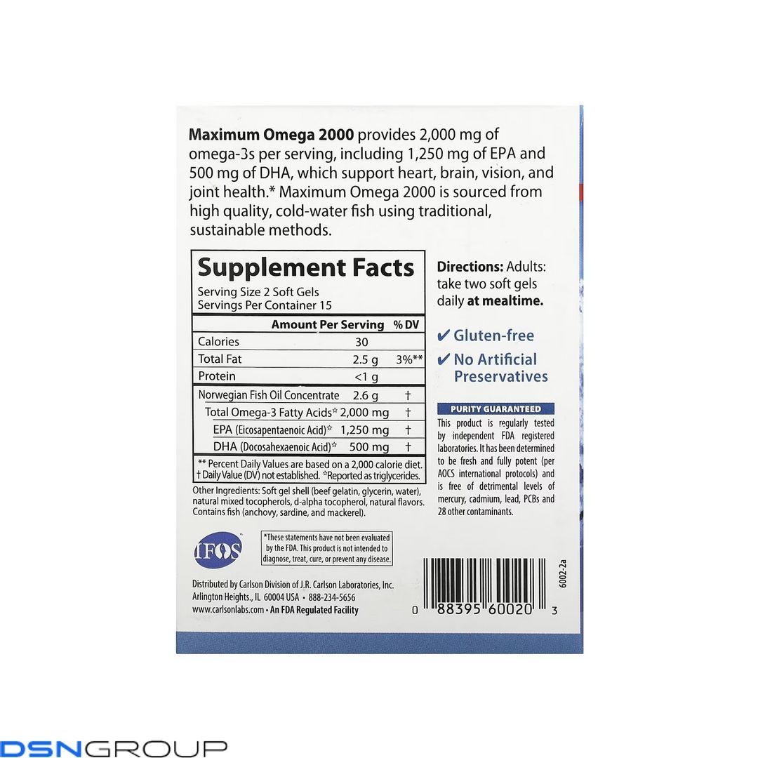 Maximum Omega - 30 softgels