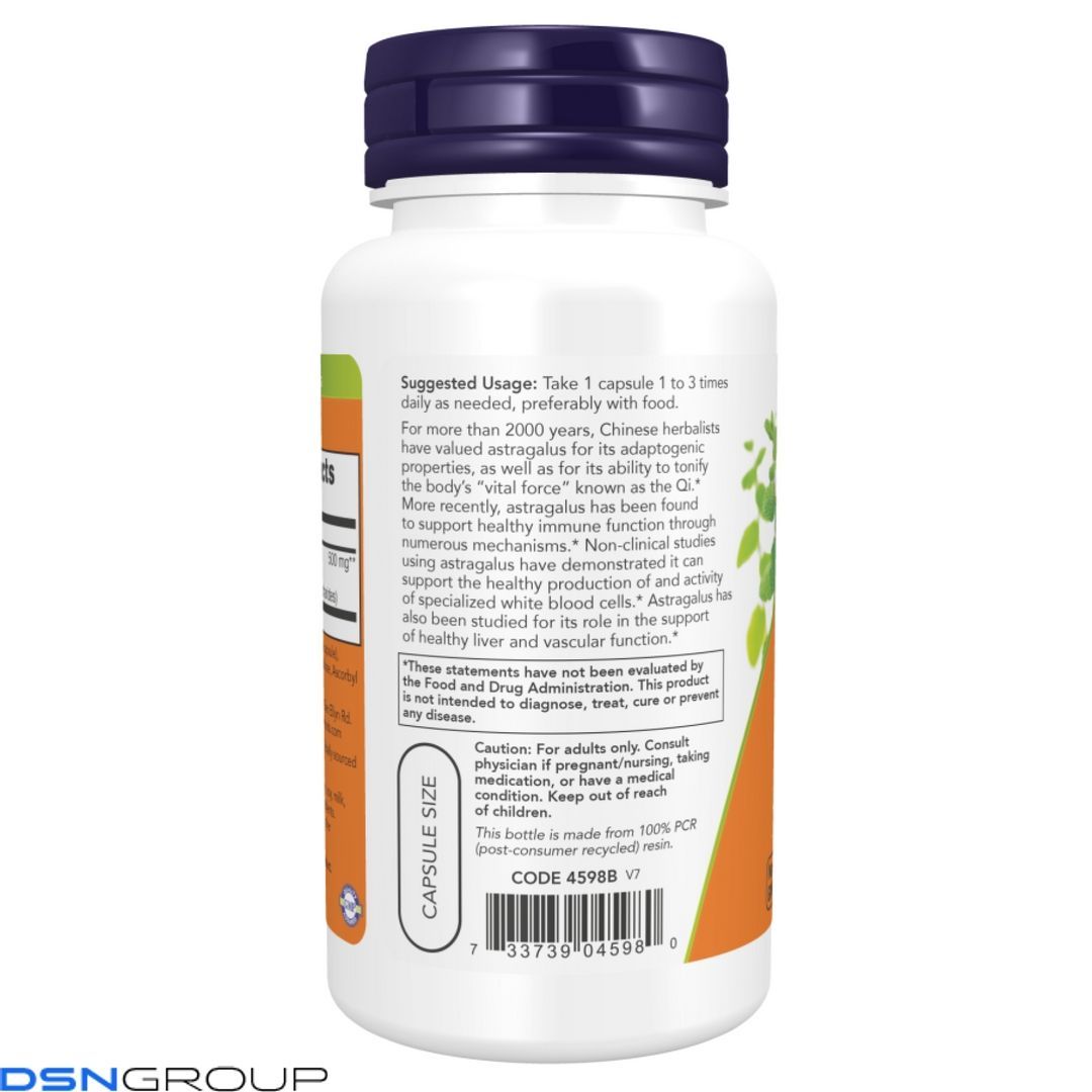 Astragalus Extract 500mg - 90vcaps