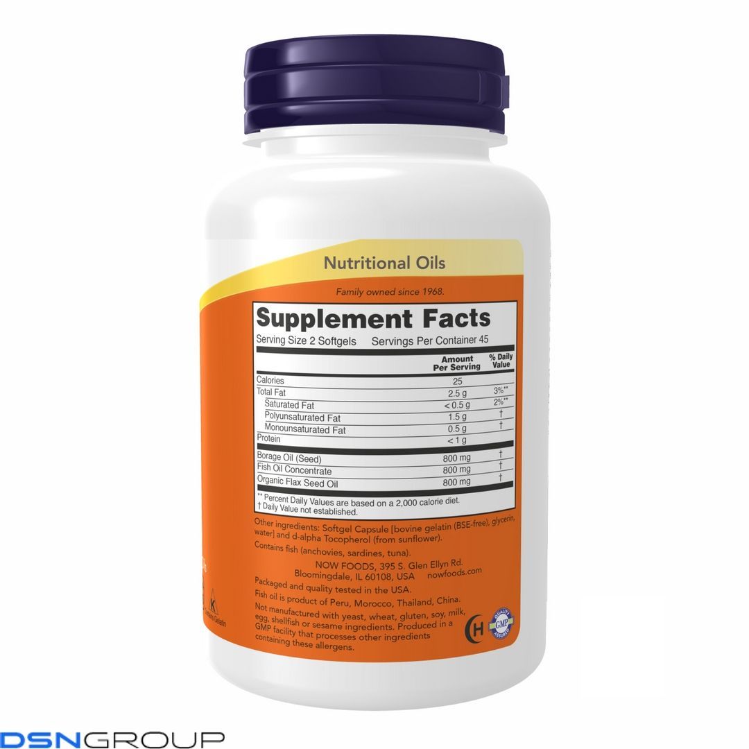 Super Omega 3-6-9 1200 mg - 180 sgels