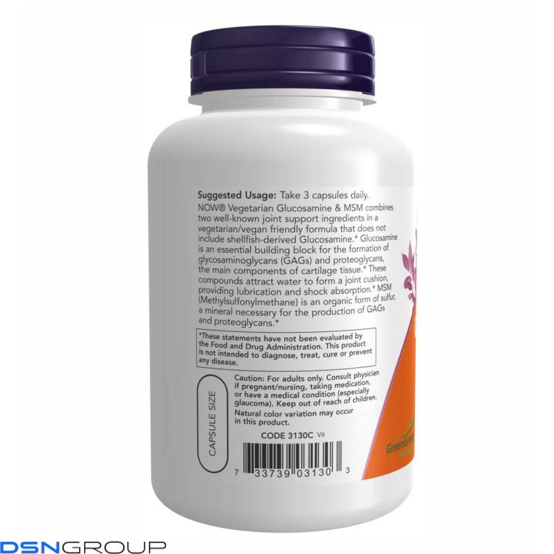 Veg Glucosamin & MSM 500/500 - 240 vcaps