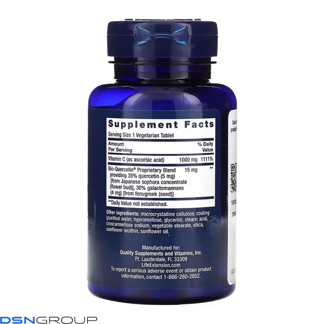 Vitamin C & Bio-Quercetin Phytosome - 60 vcaps