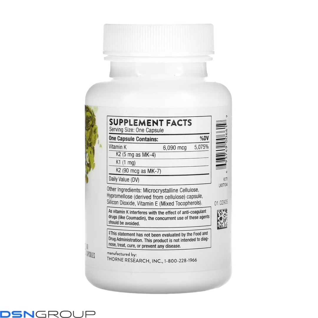 Vitamin K - 60 caps