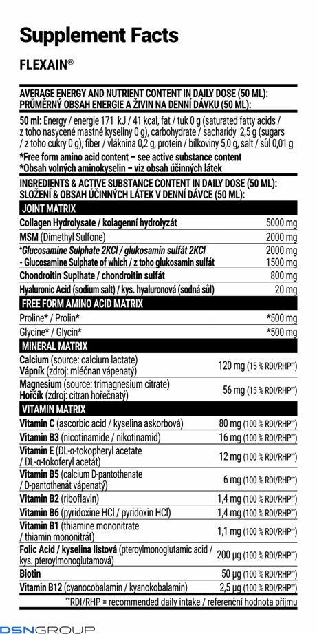Flexain - 1000ml Cherry