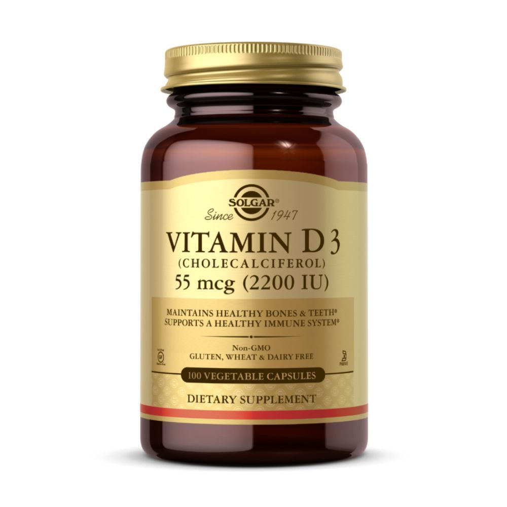 19.01 (Очікування) Vitamin D3 (Cholecalciferol) 55 mcg (2200 IU) - 100 vcaps