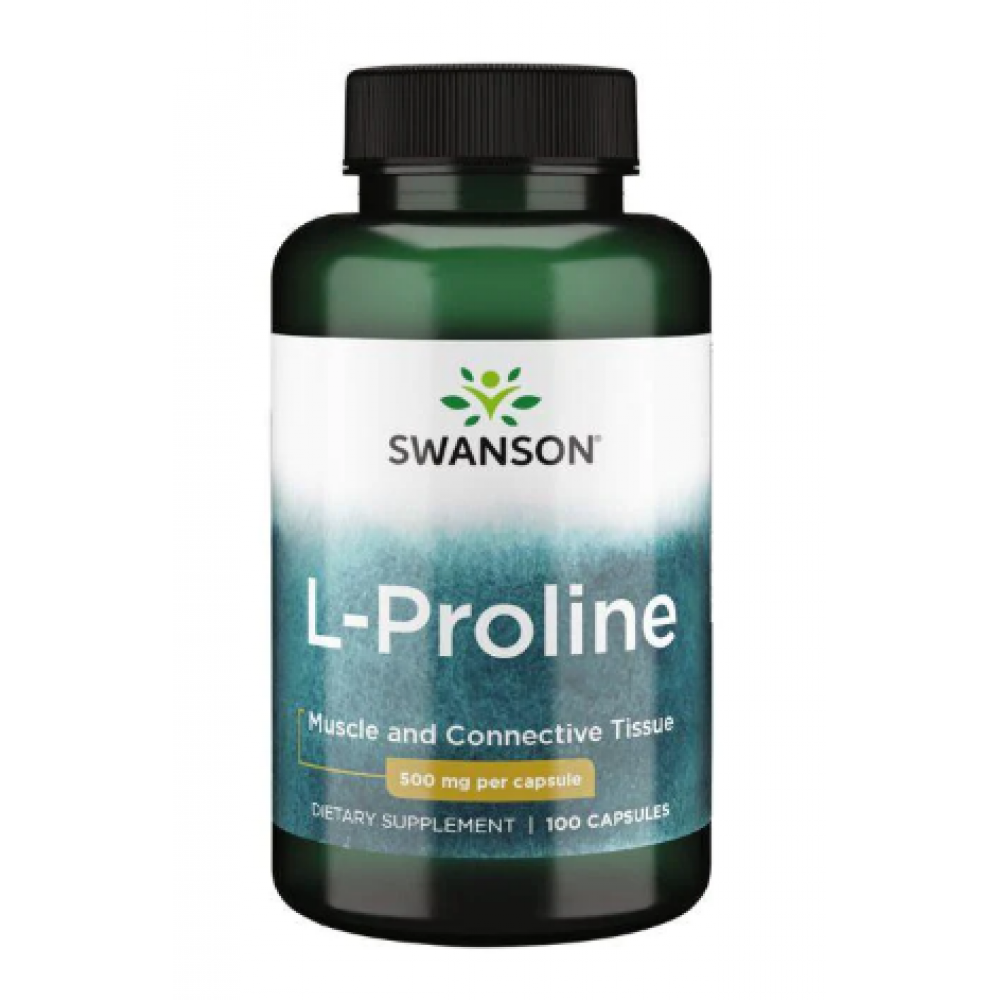 L-Proline 500mg -100 caps