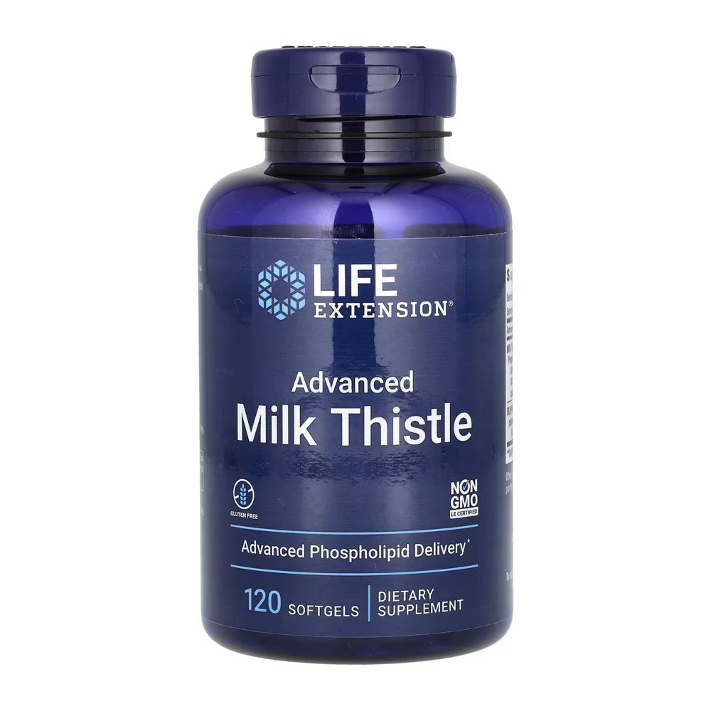 Advanced Milk Thistle - 120 softgels (Затертая дата)