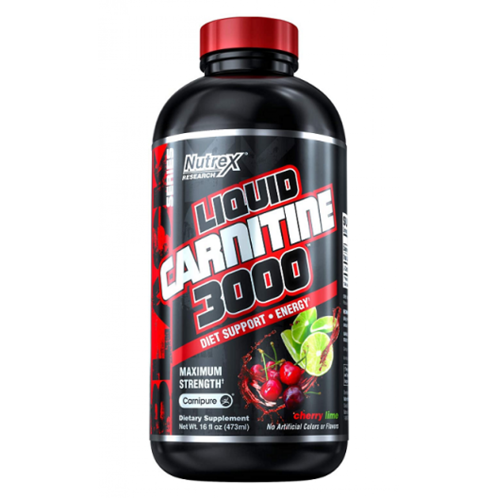 Liquid L-Carnitine 3000 - 480ml Green Apple