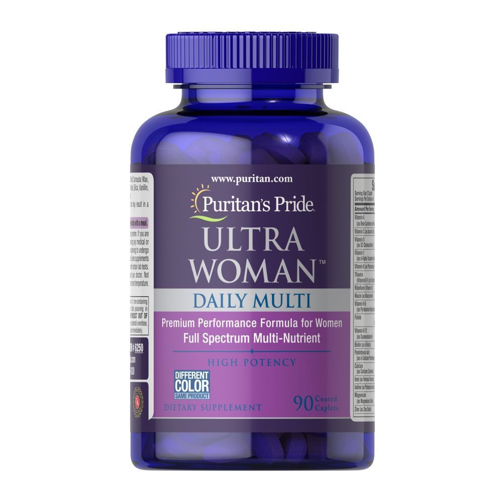 Ultra Woman&trade; Daily Multi Timed Release with Zinc - 90 caps (Повреждена этикетка)