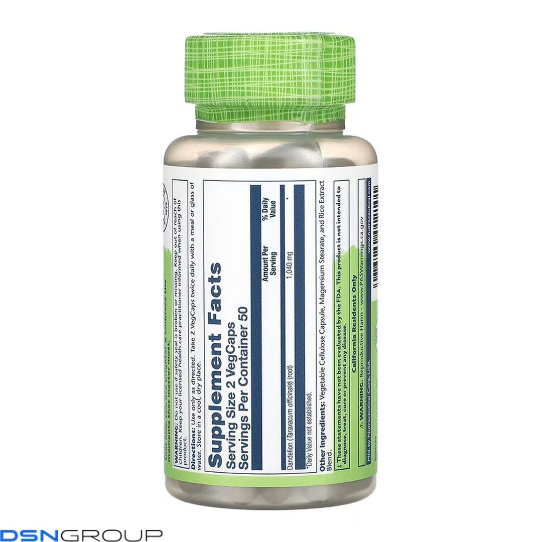 Dandelion Root 520mg - 100 vcaps