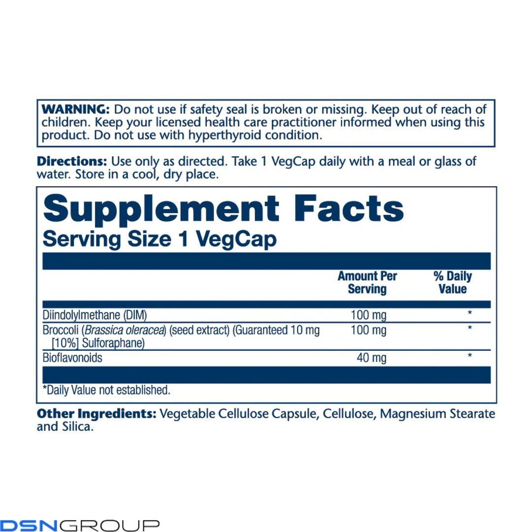 DIM Supreme 100mg - 60 vcaps