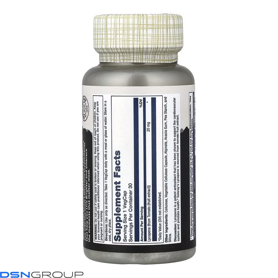 Lycopene 20mg - 30 vcaps