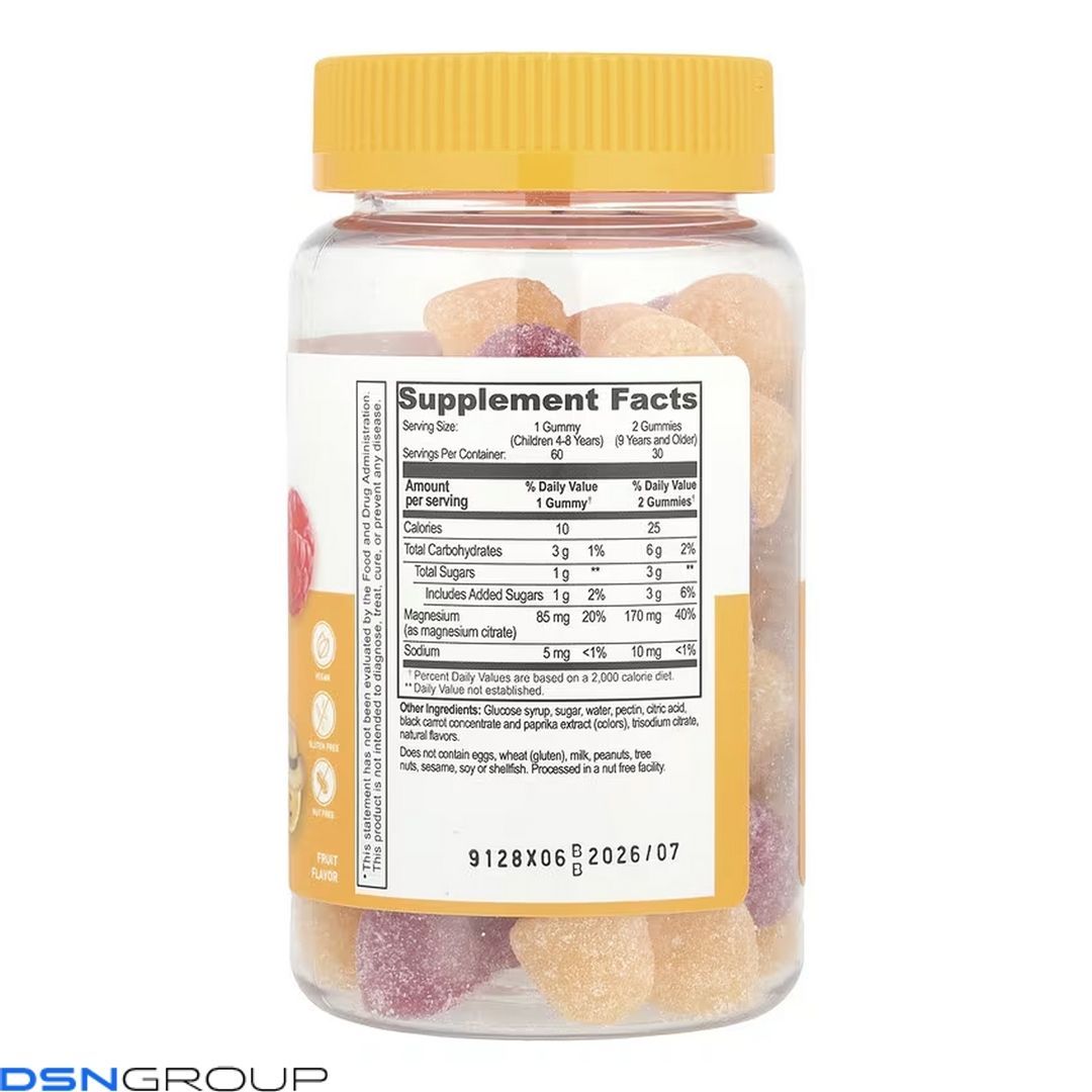 Magnesium Citrate Kids - 60 gummies