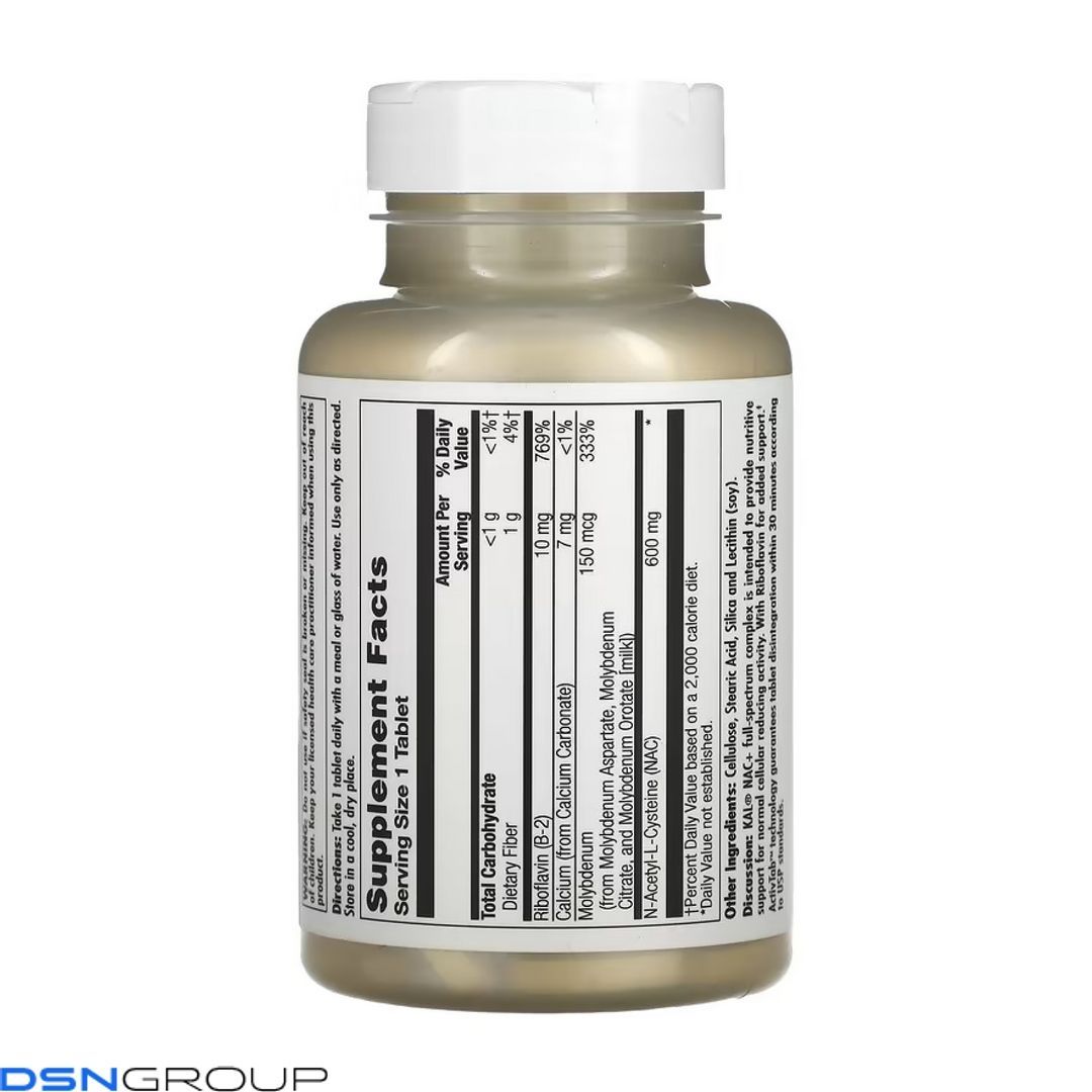 NAC+ 600mg - 60 tabs