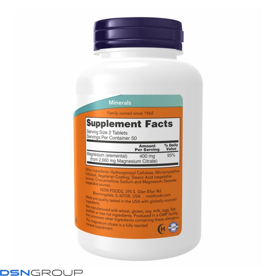 Magnesium Citrate 200mg - 250 tabs