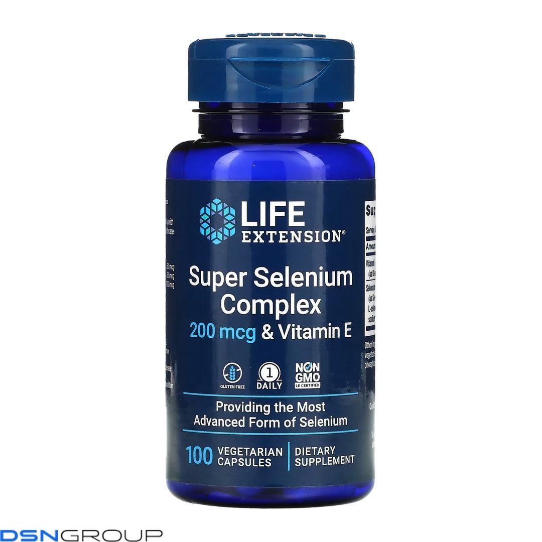 Super Selenium Complex 200 mcg - 100 vcaps (До 06.26) 2023-10-7523 фото Super Selenium Complex 200 mcg - 100 vcaps (До 06.26)