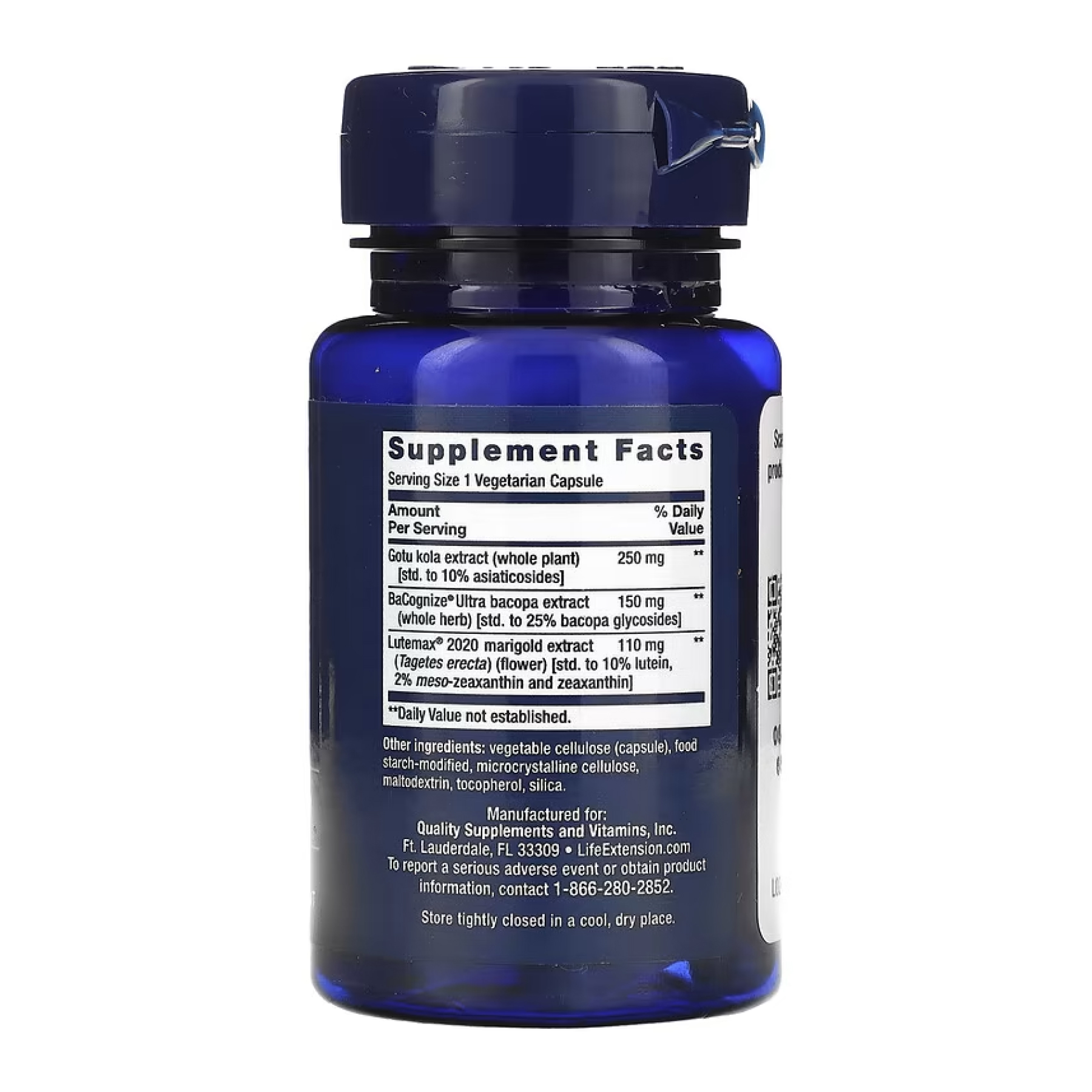 Life Extension Quick Brain Nootropic, 30 капсул