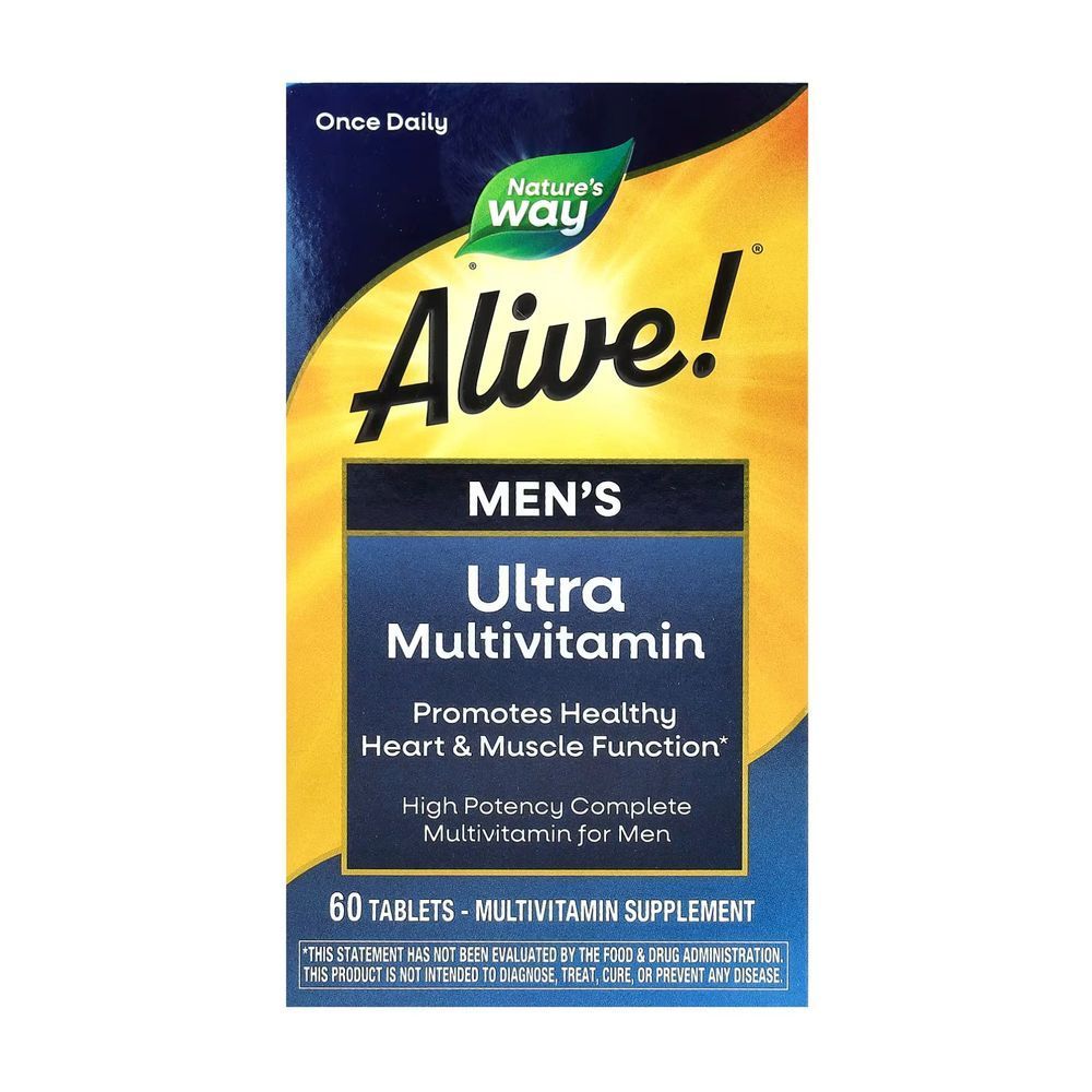 Once Daily Men's Ultra Multivitamin - 60 tabs (Повреждена упаковка)