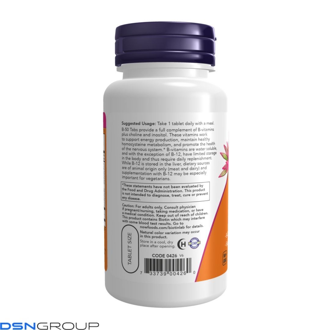 (12.02 Очікування) Vitamin B-50 - 250 tabs
