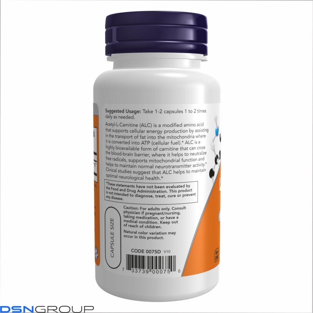 (12.02 Ожидание) Acetyl L-Carnitine 500mg - 100 vcaps