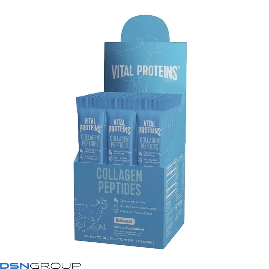 Collagen Peptides - 200g Unflavored (20 Packets)