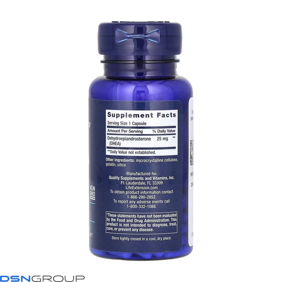 DHEA 25 mg - 100 caps