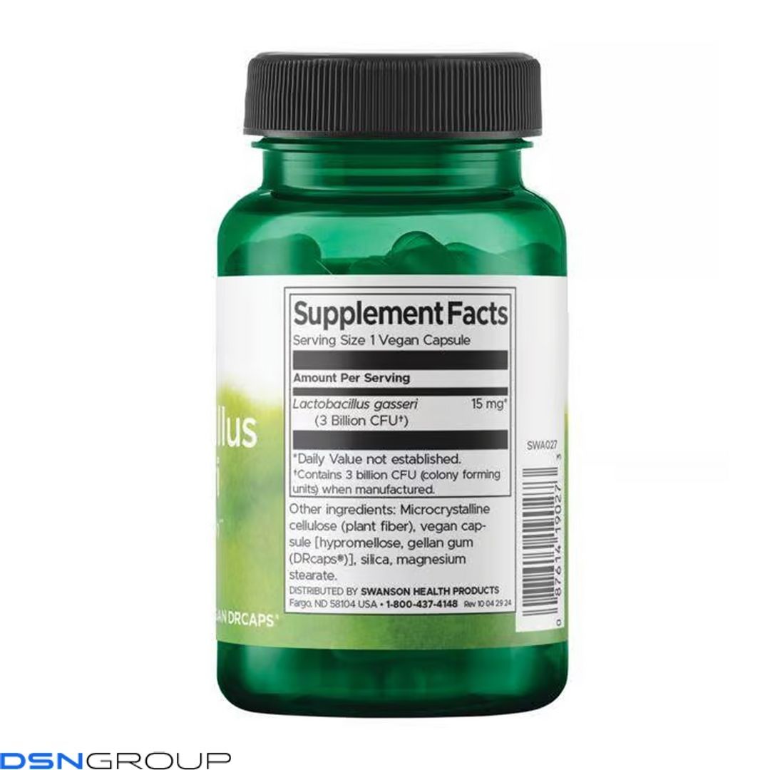 Lactobacillus Gasseri 3 Billion Cfu - 60 vcaps