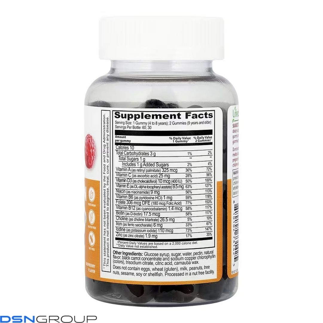 Multivitamin with Iron Kids - 60 gummies