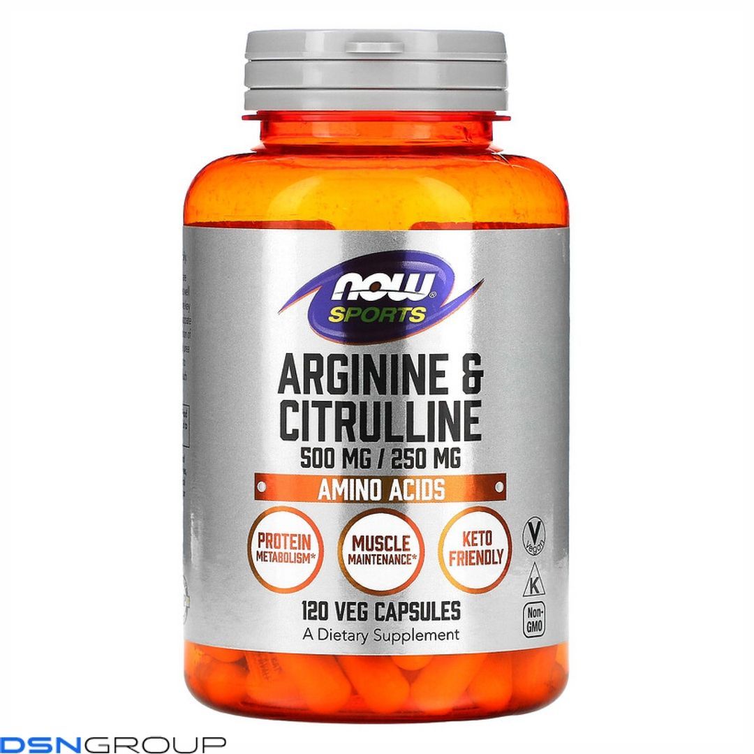 Arginine 500mg Citruline 250mg - 120 vcaps 2022-10-0648 фото Arginine 500mg Citruline 250mg - 120 vcaps