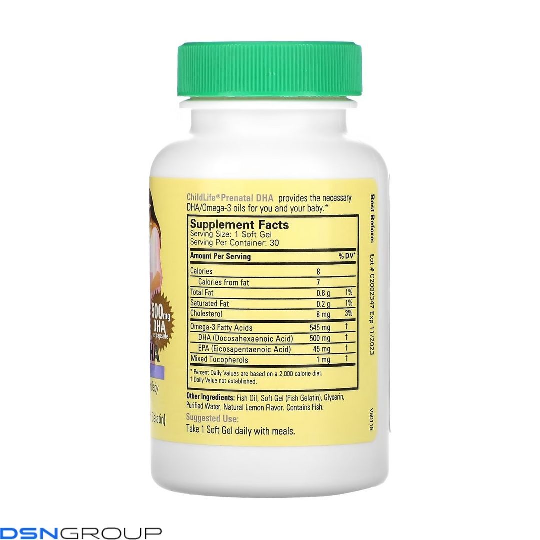 Prenatal DHA - 30 softgels