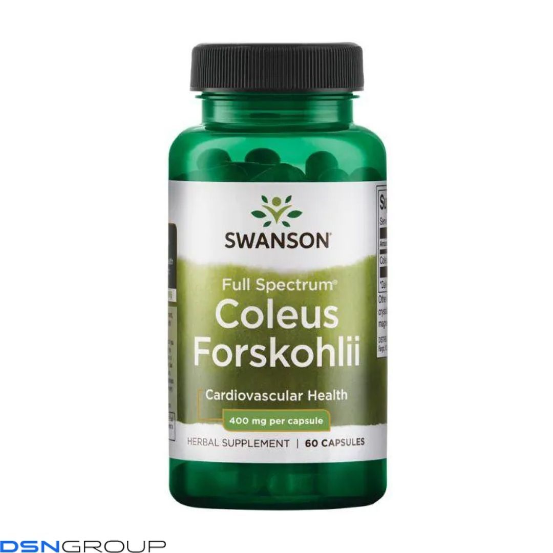 Coleus Forskohii 400 mg - 60 caps 100-66-4068549-20 фото Coleus Forskohii 400 mg - 60 caps