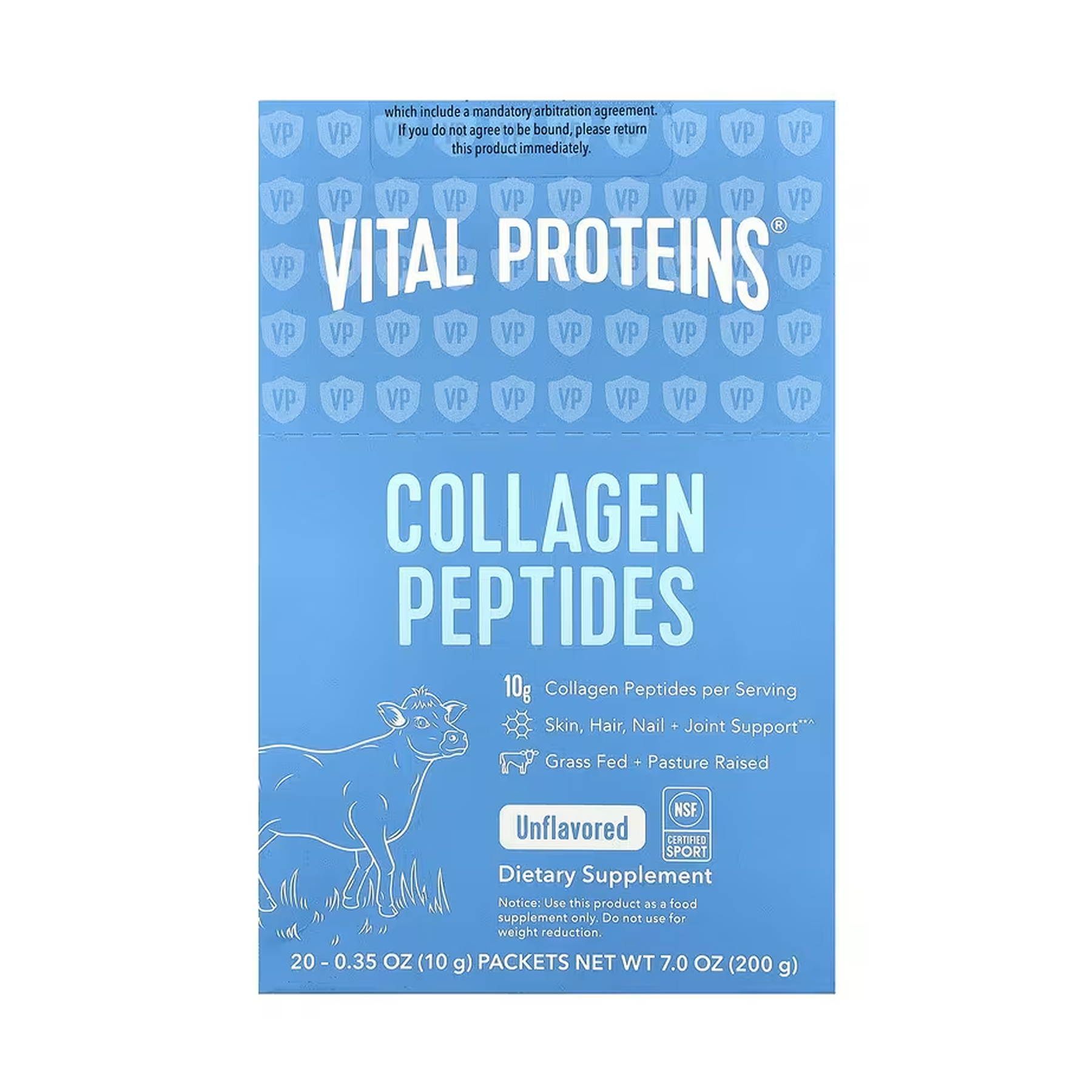 Колагенові пептиди Vital Proteins, 200 г