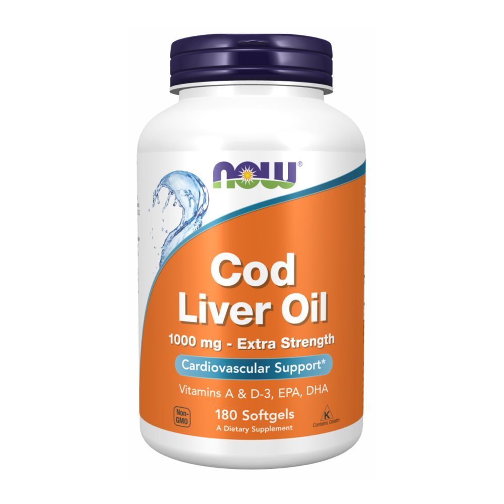 (12.02 Ожидание) Cod Liver Oil 1000mg - 180 sgels