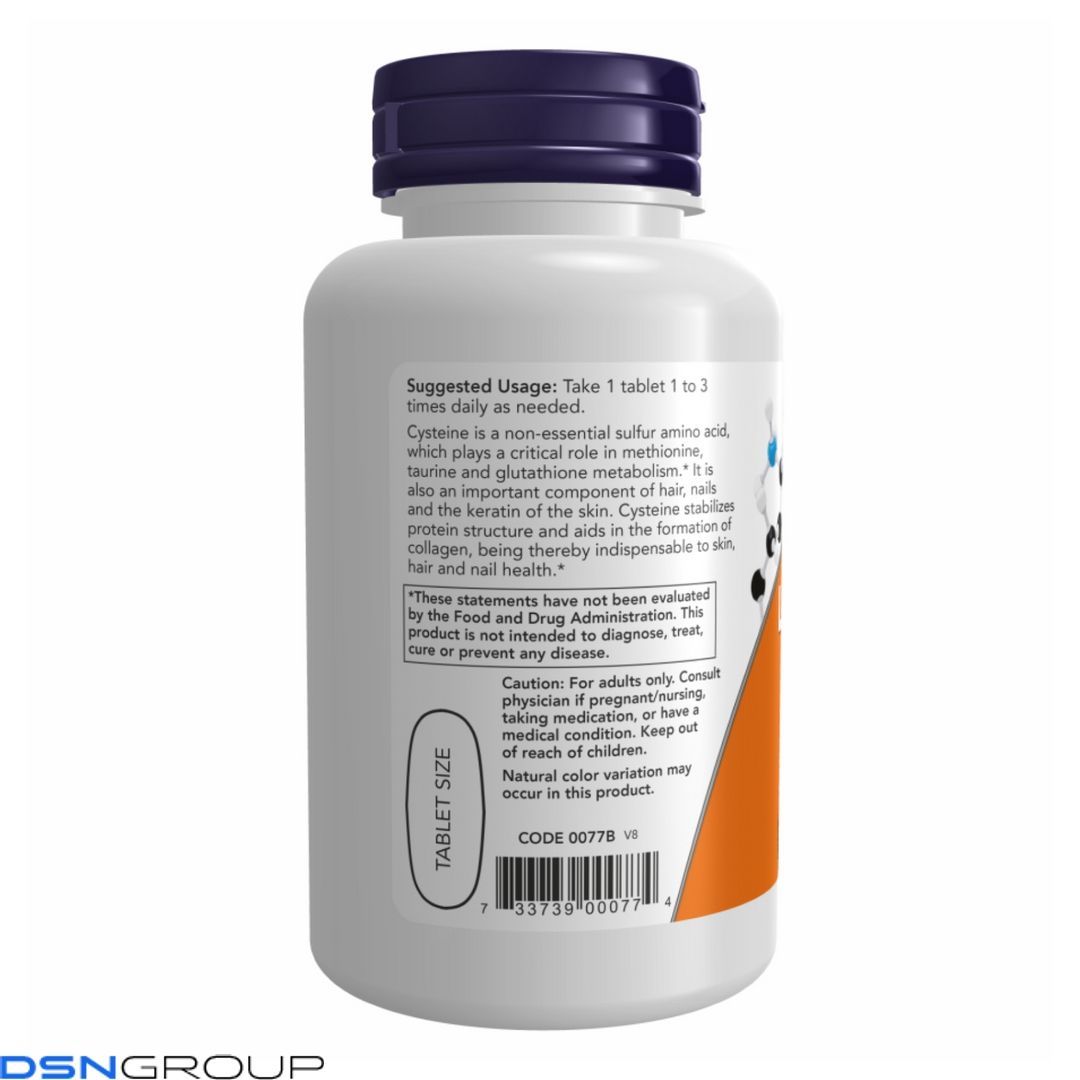 Cysteine 500mg - 100 tabs